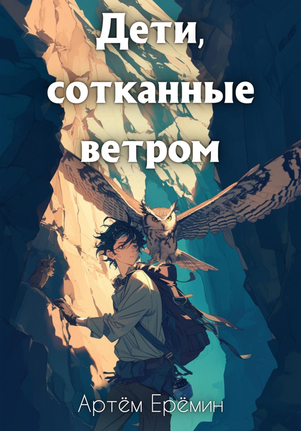 Обложка книги «Дети, сотканные ветром»