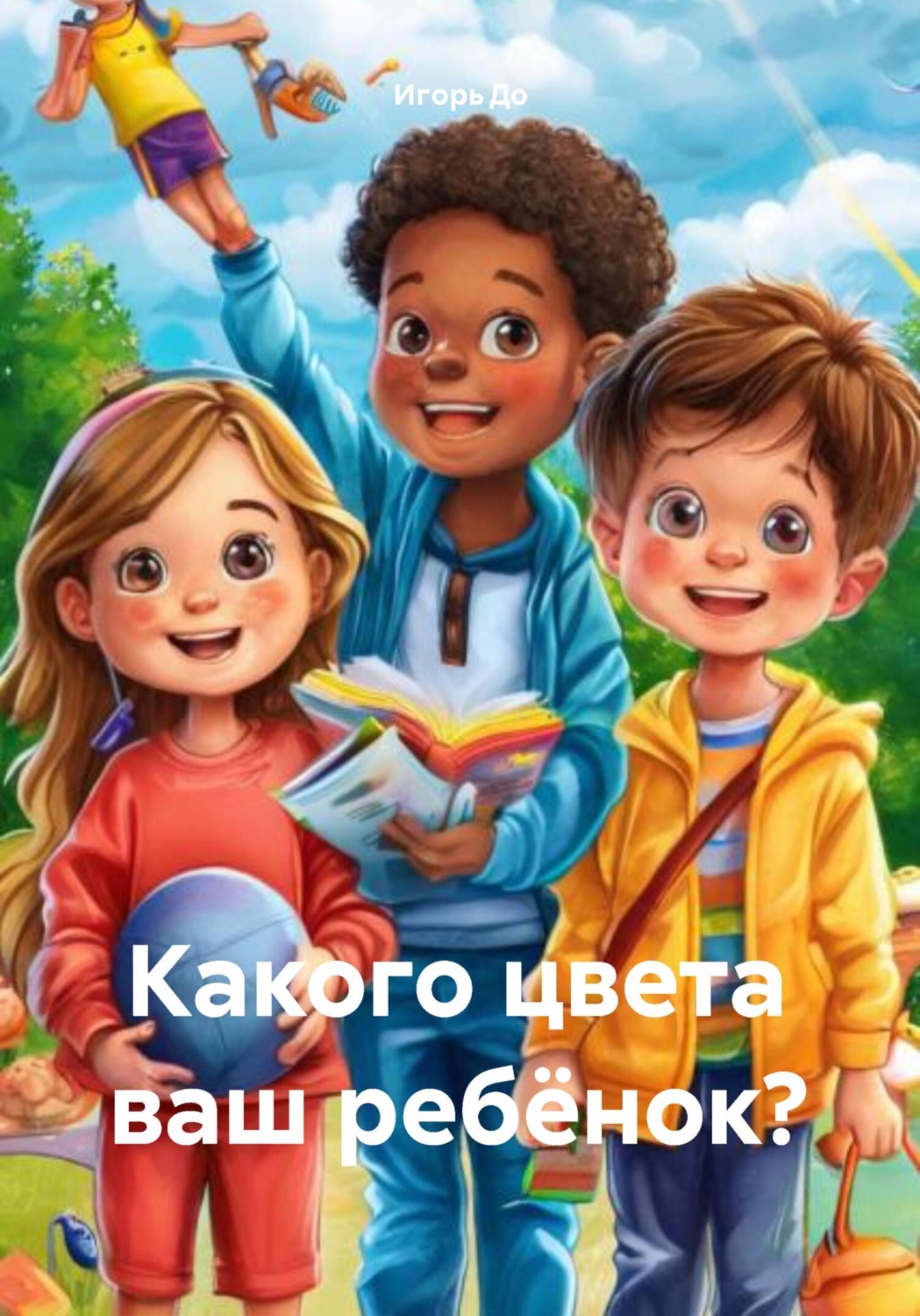 Обложка книги «Какого цвета ваш ребёнок?»