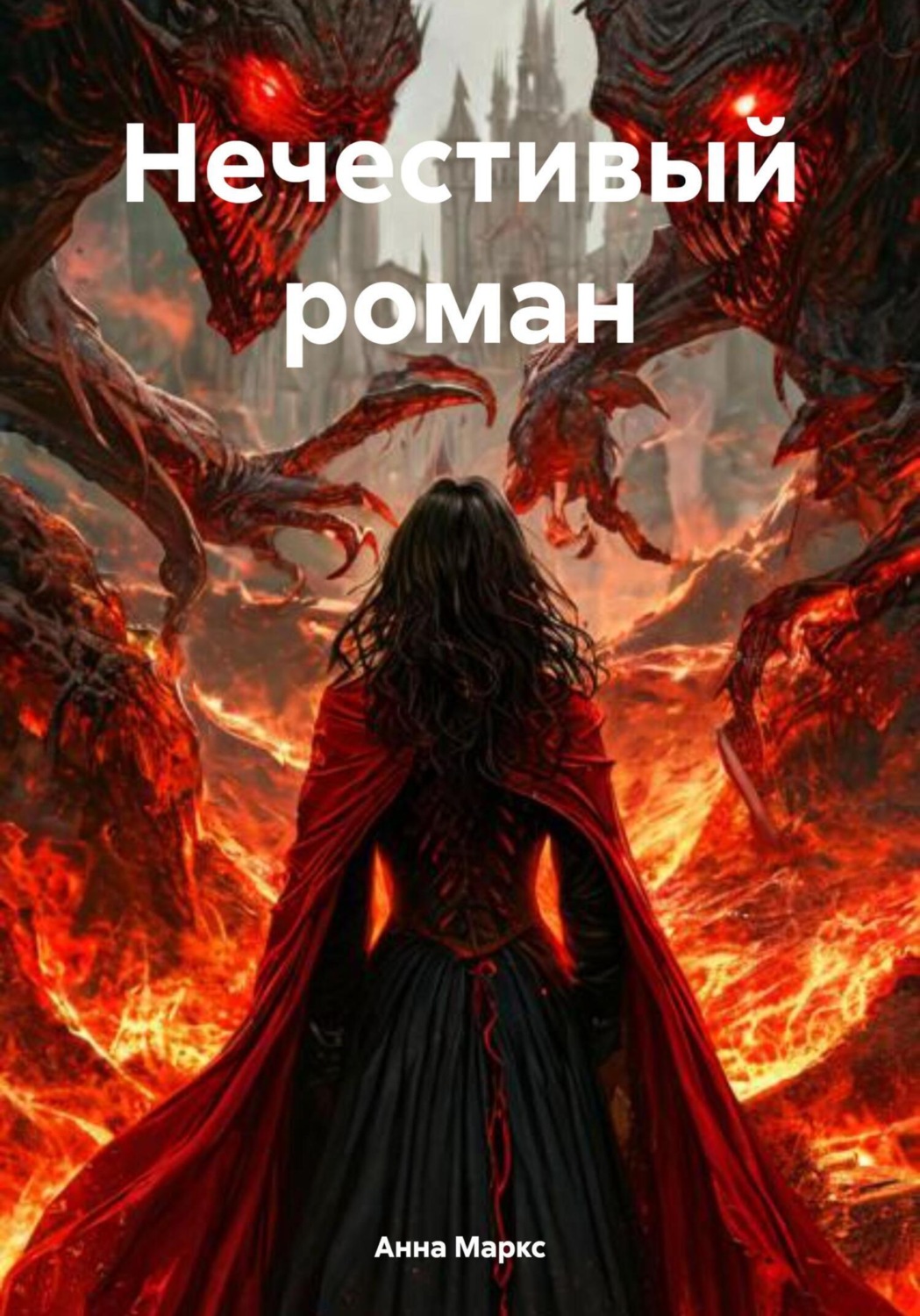 Обложка книги «Нечестивый роман»