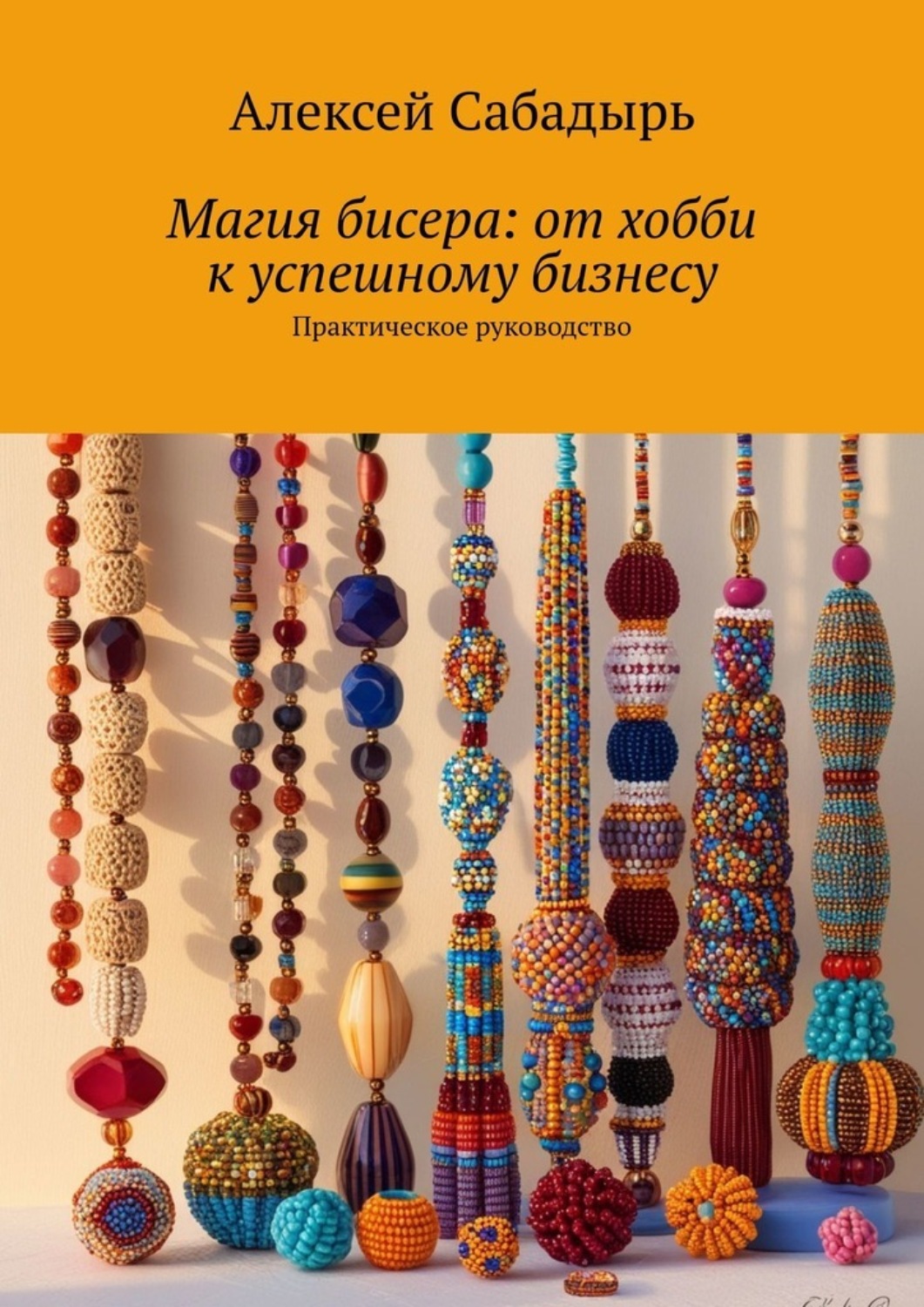 Обложка книги «Магия бисера: от хобби к успешному бизнесу. Практическое руководство»