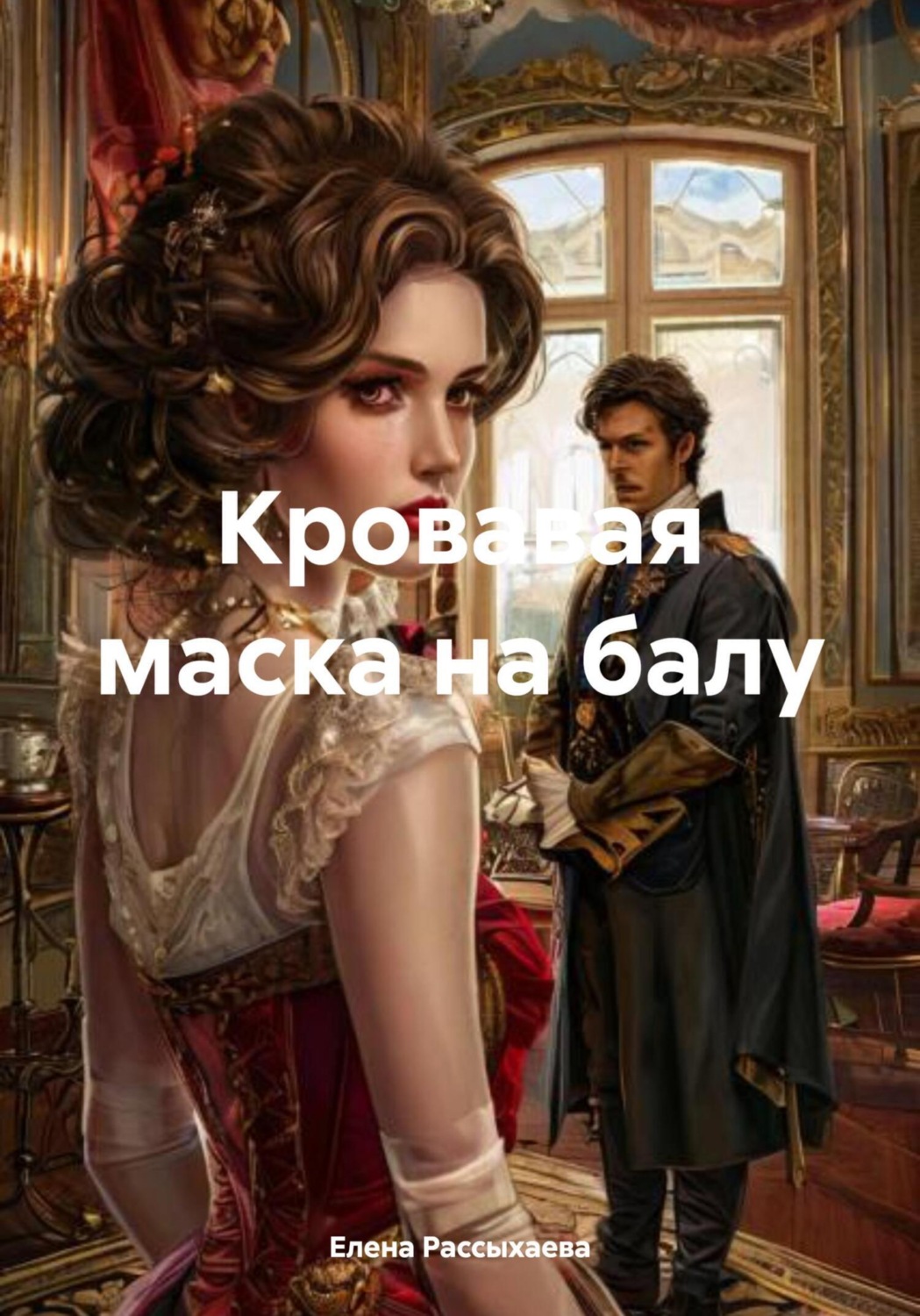 Обложка книги «Кровавая маска на балу»