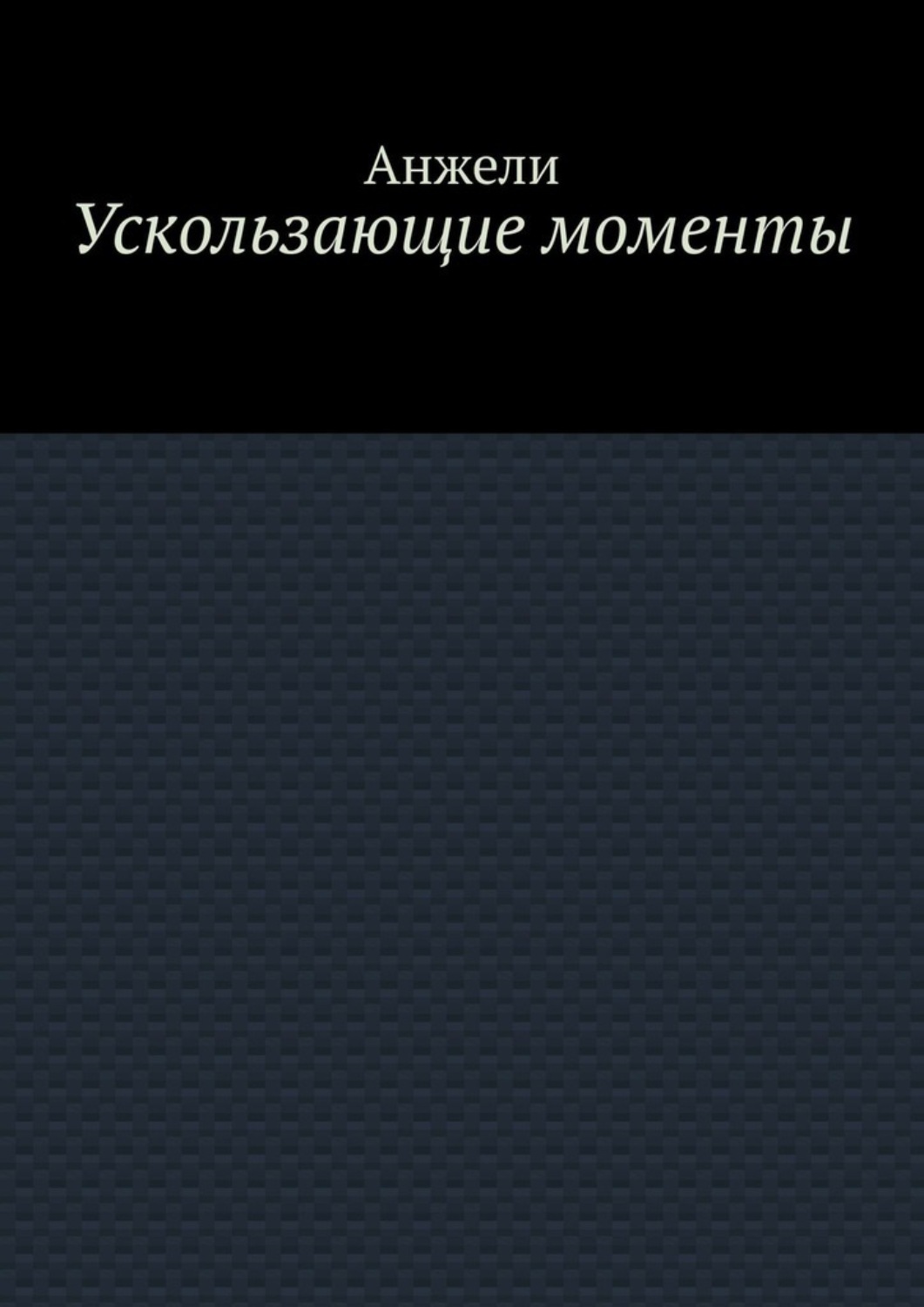 Обложка книги «Ускользающие моменты»