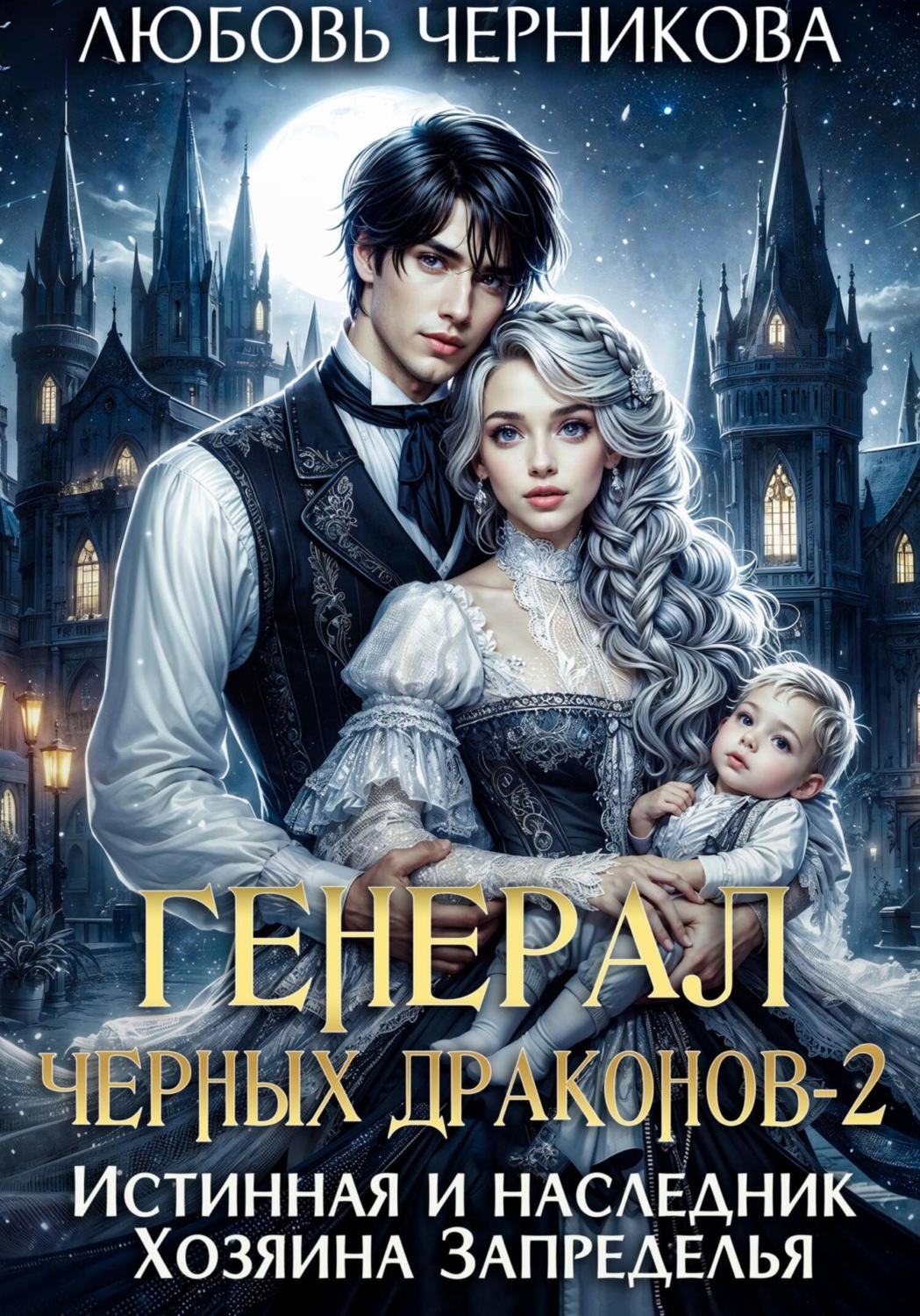 Обложка книги «Генерал черных драконов-2. Истинная и наследник Хозяина Запределья»