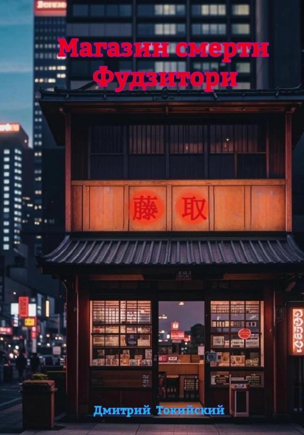 Обложка книги «Магазин смерти Фудзитори»