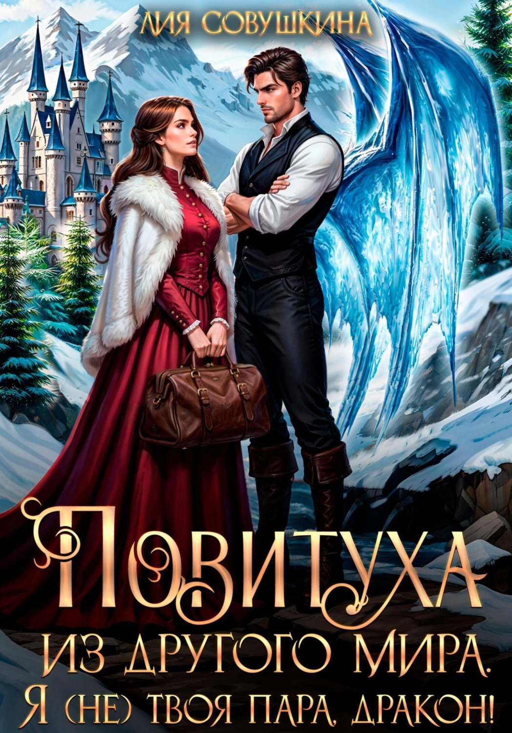 Обложка книги «Повитуха из другого мира. Я (не) твоя пара, дракон!»