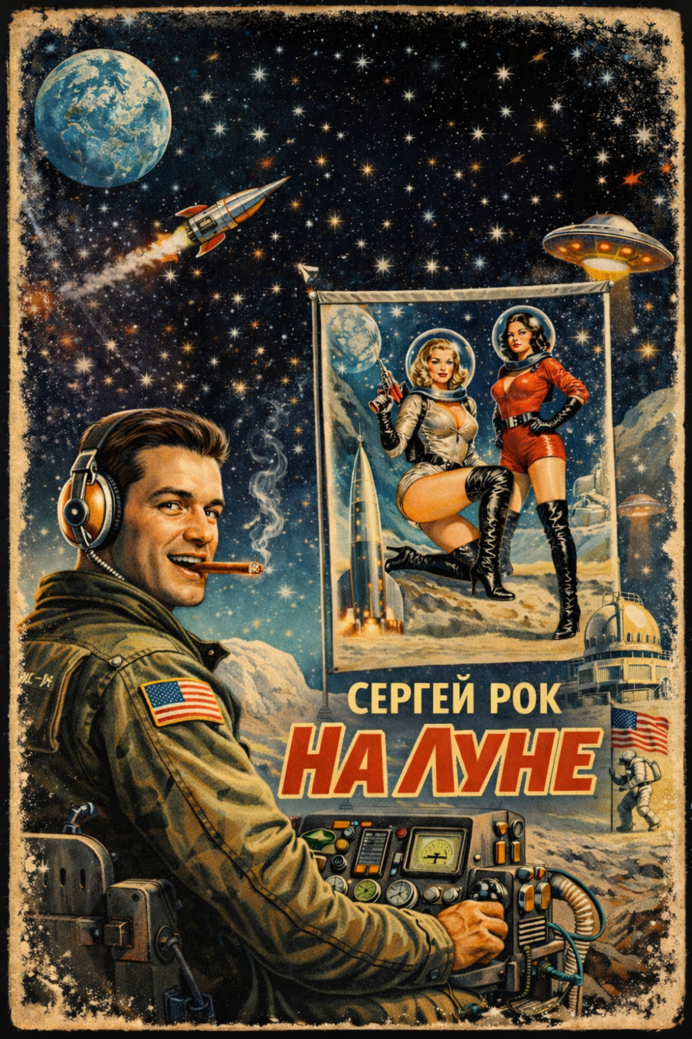 Обложка книги «На Луне»