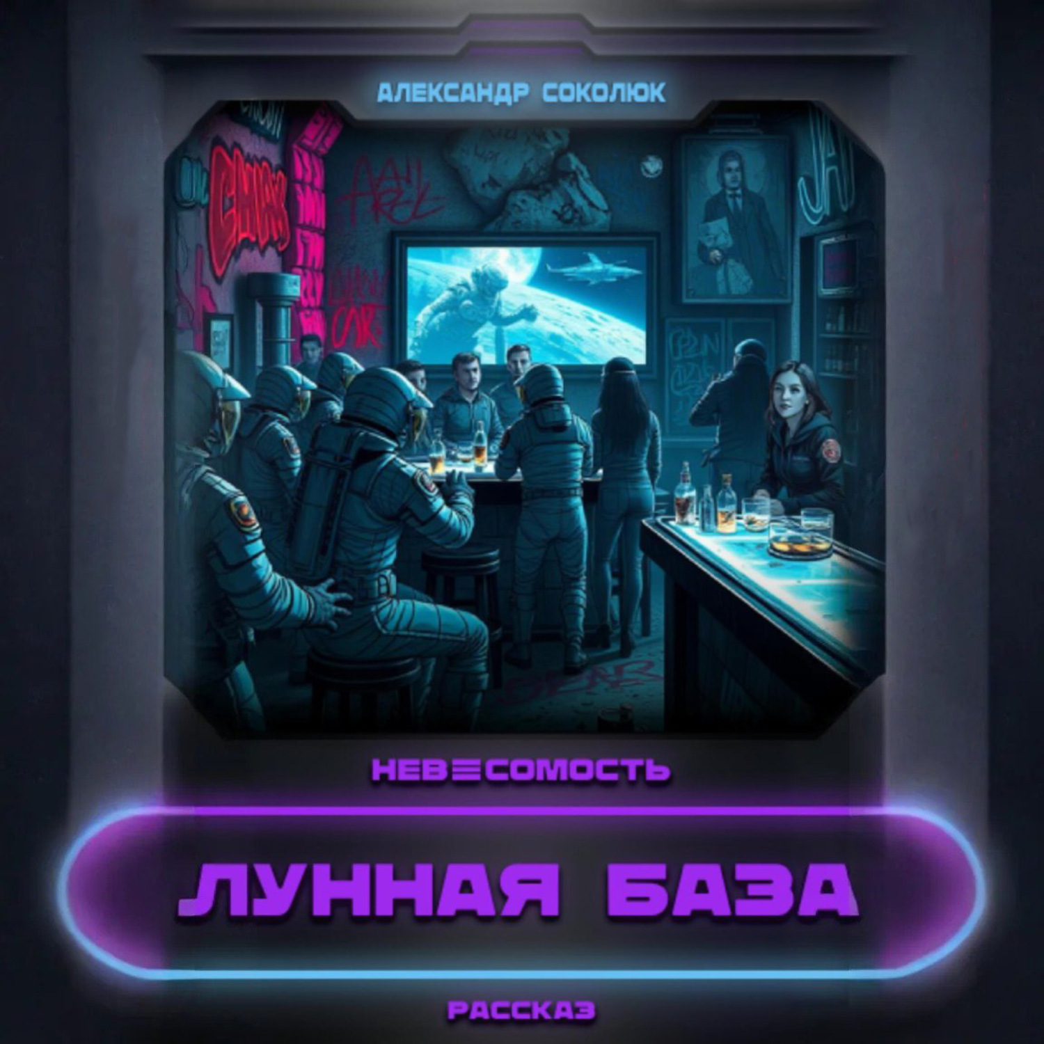 Обложка книги «Лунная база»