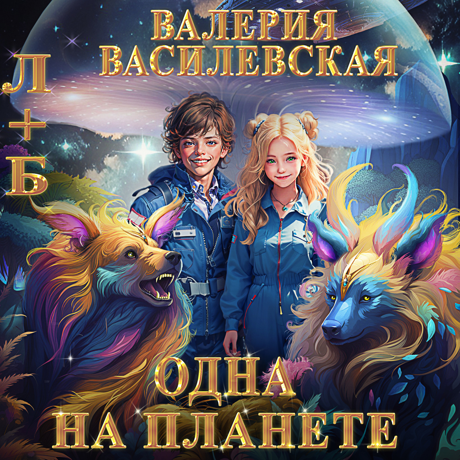 Обложка книги «Л+Б. Одна на планете»