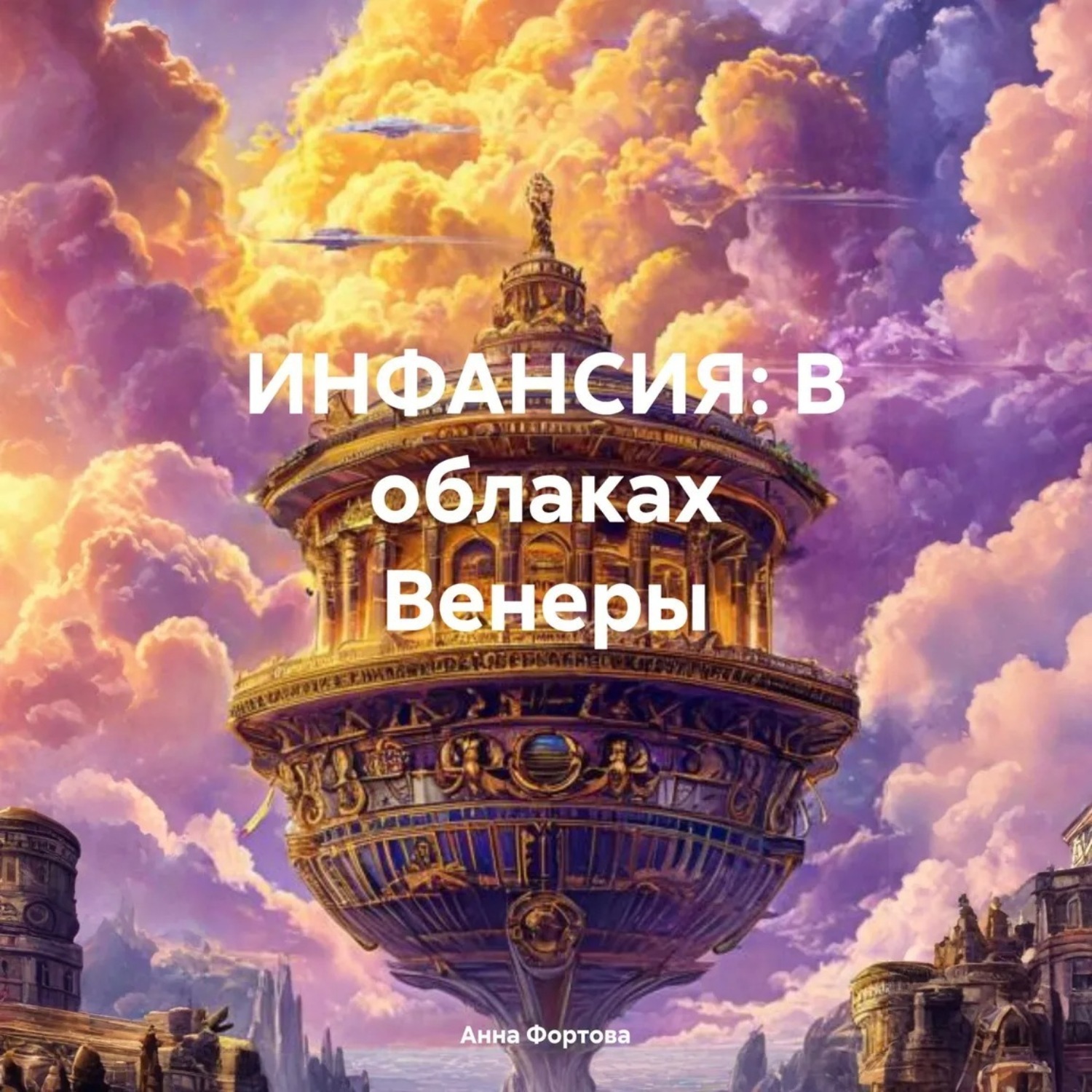 Обложка книги «ИНФАНСИЯ: В облаках Венеры»