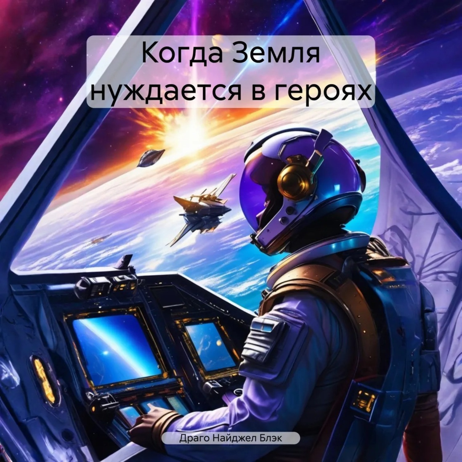 Обложка книги «Когда Земля нуждается в героях»