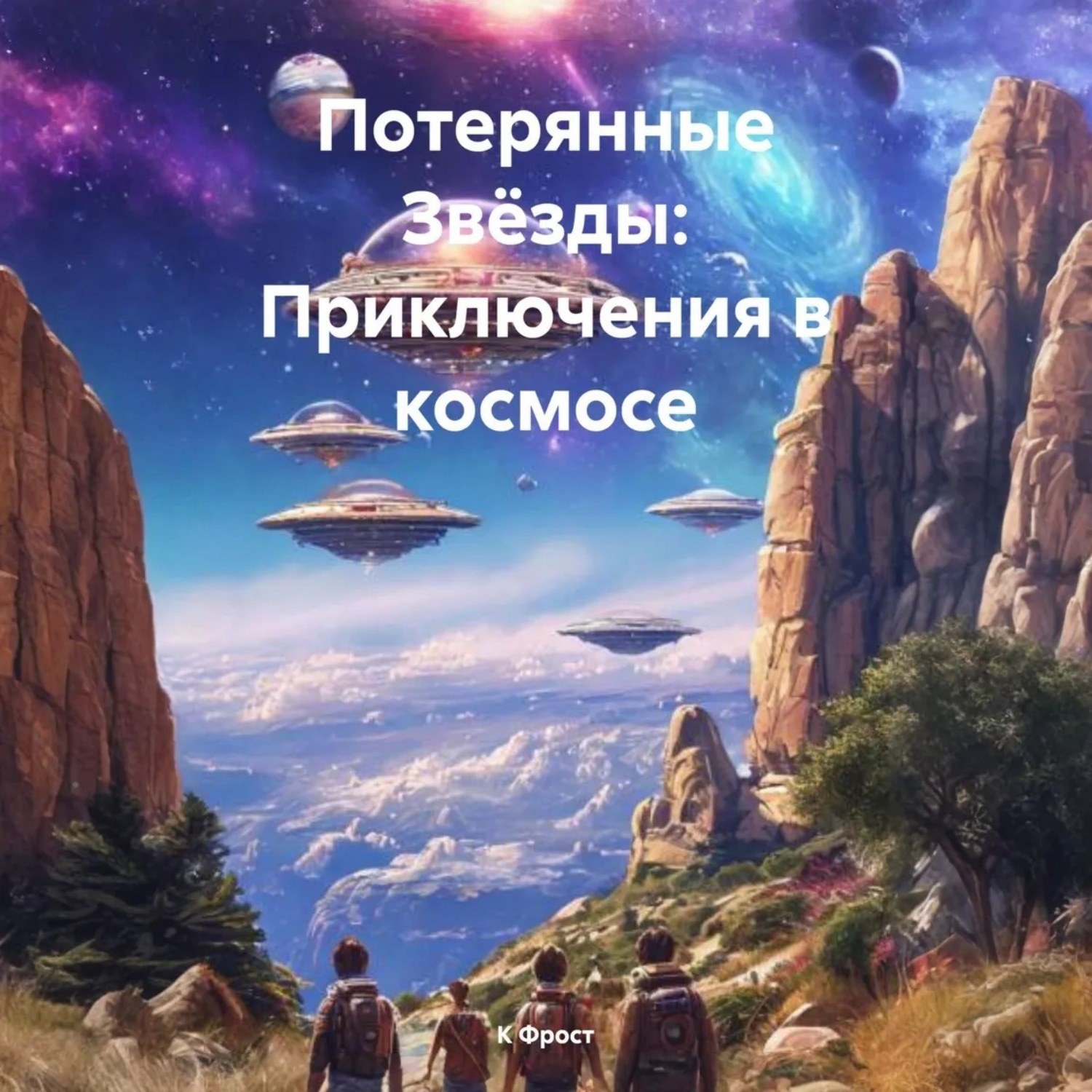 Обложка книги «Потерянные Звёзды: Приключения в космосе»