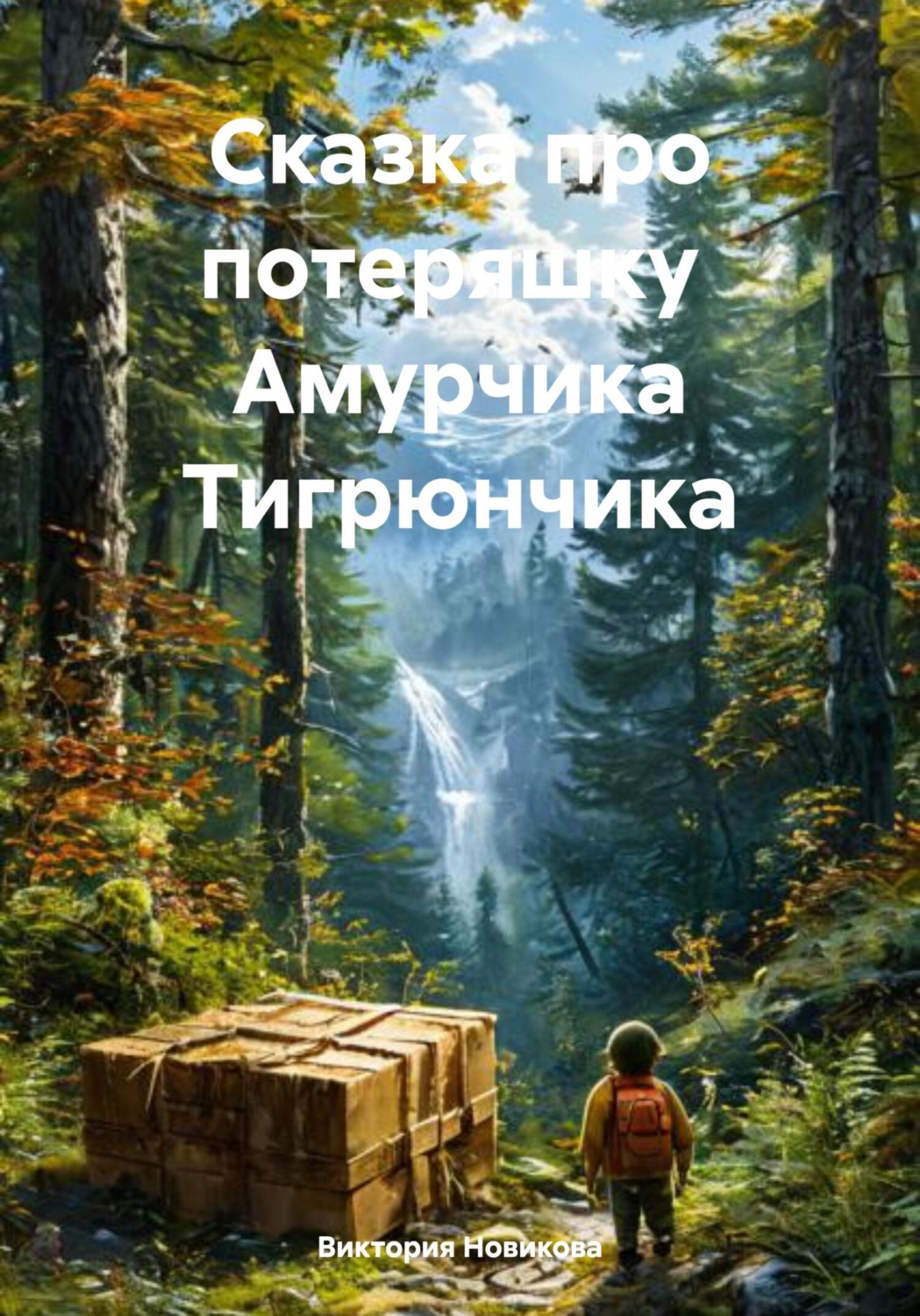 Обложка книги «Сказка про потеряшку Амурчика Тигрюнчика»