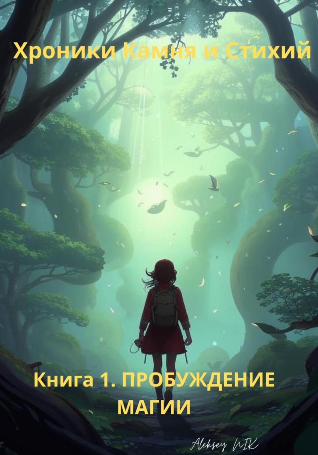 Обложка книги «Хроники Камня и Стихий. Книга 1. Пробуждение магии»