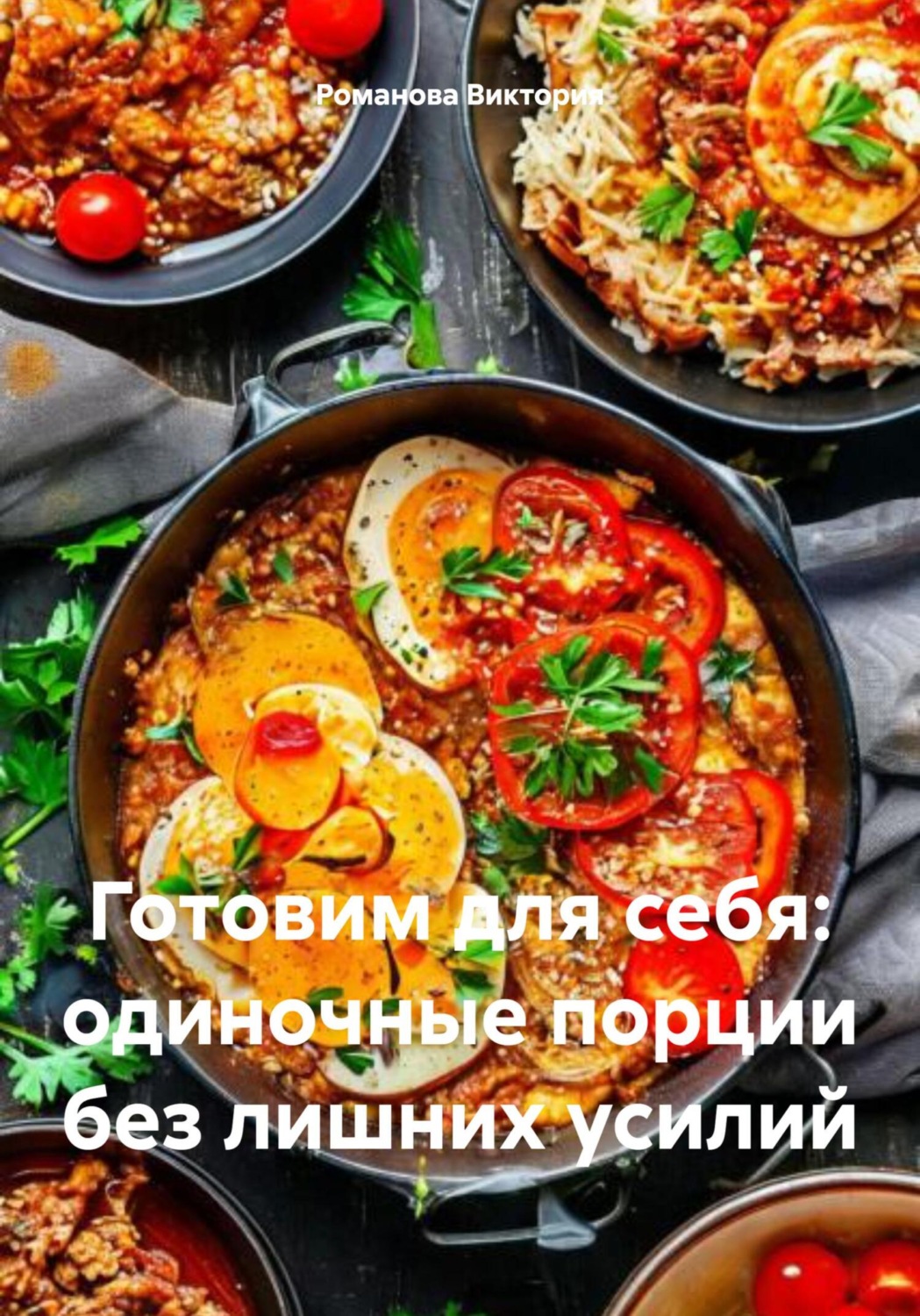 Обложка книги «Готовим для себя: одиночные порции без лишних усилий»