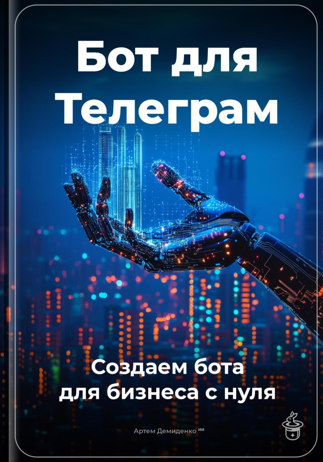 Обложка книги «Бот для Телеграм: Создаем бота для бизнеса с нуля»