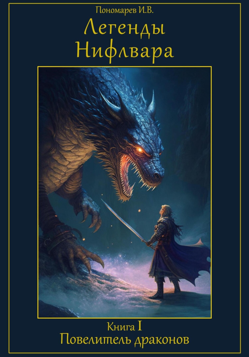 Обложка книги «Легенды Нифлвара. Книга I. Повелитель драконов»