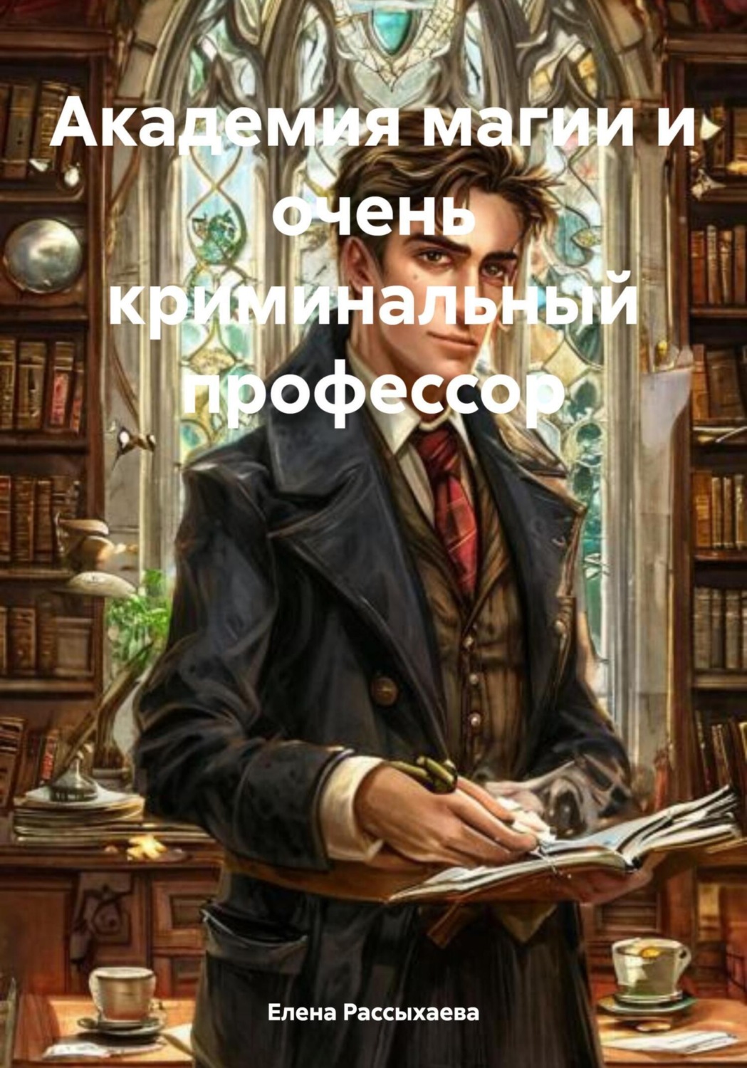 Обложка книги «Академия магии и очень криминальный профессор»