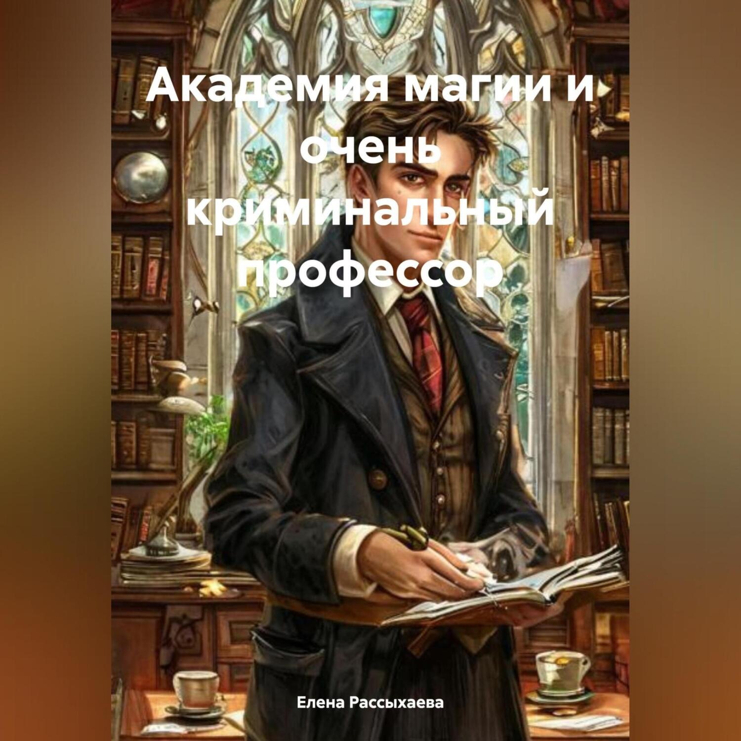 Обложка книги «Академия магии и очень криминальный профессор»