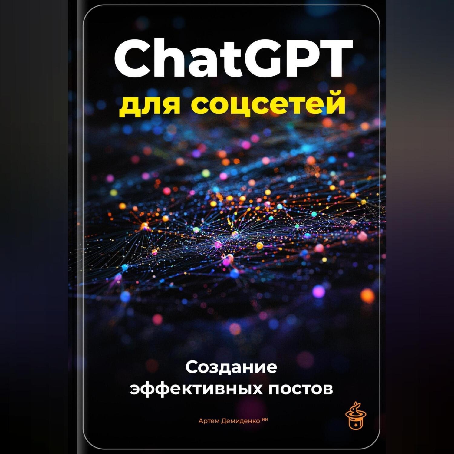 Обложка книги «ChatGPT для соцсетей: Создание эффективных постов»