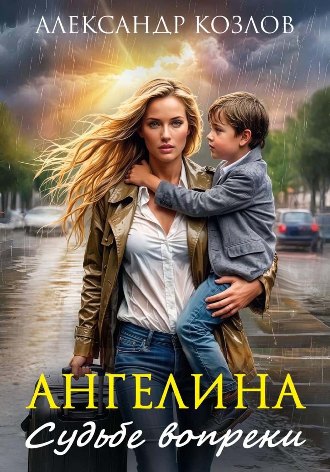 Обложка книги «Ангелина. Судьбе вопреки»