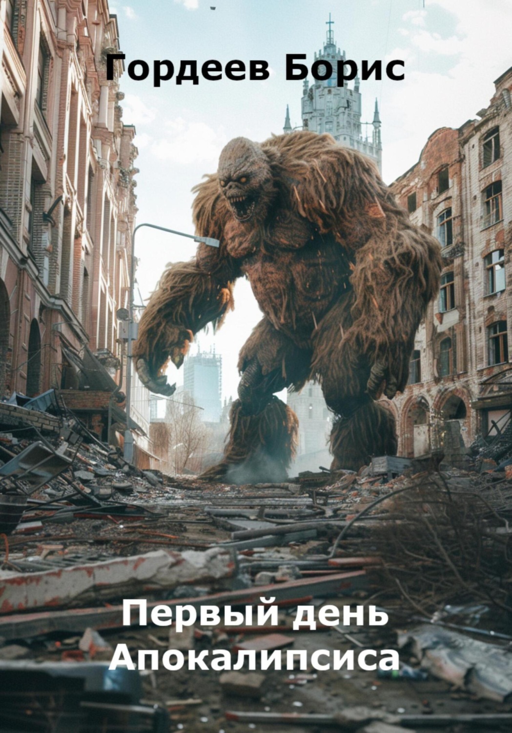 Обложка книги «Первый день Апокалипсиса»