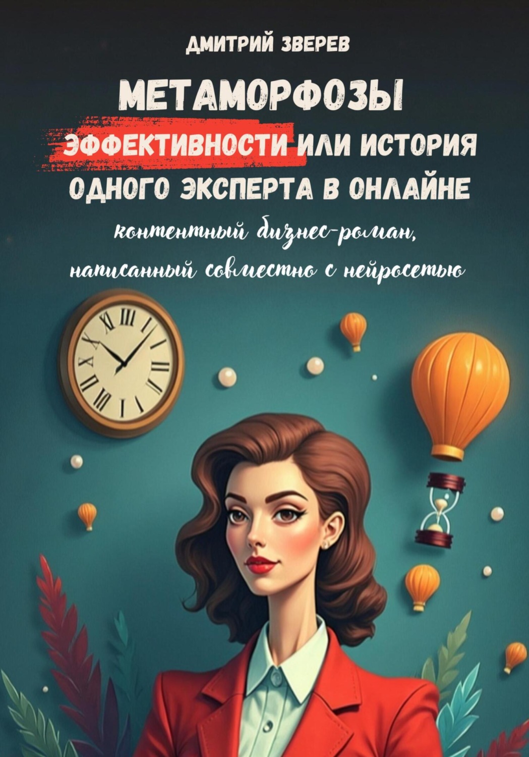 Обложка книги «Метаморфозы эффективности или история одного эксперта в онлайне»