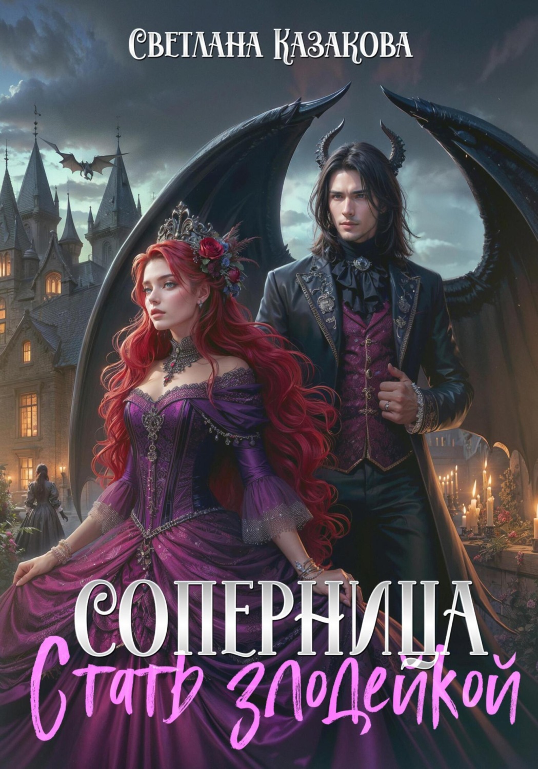 Обложка книги «Соперница. Стать злодейкой»