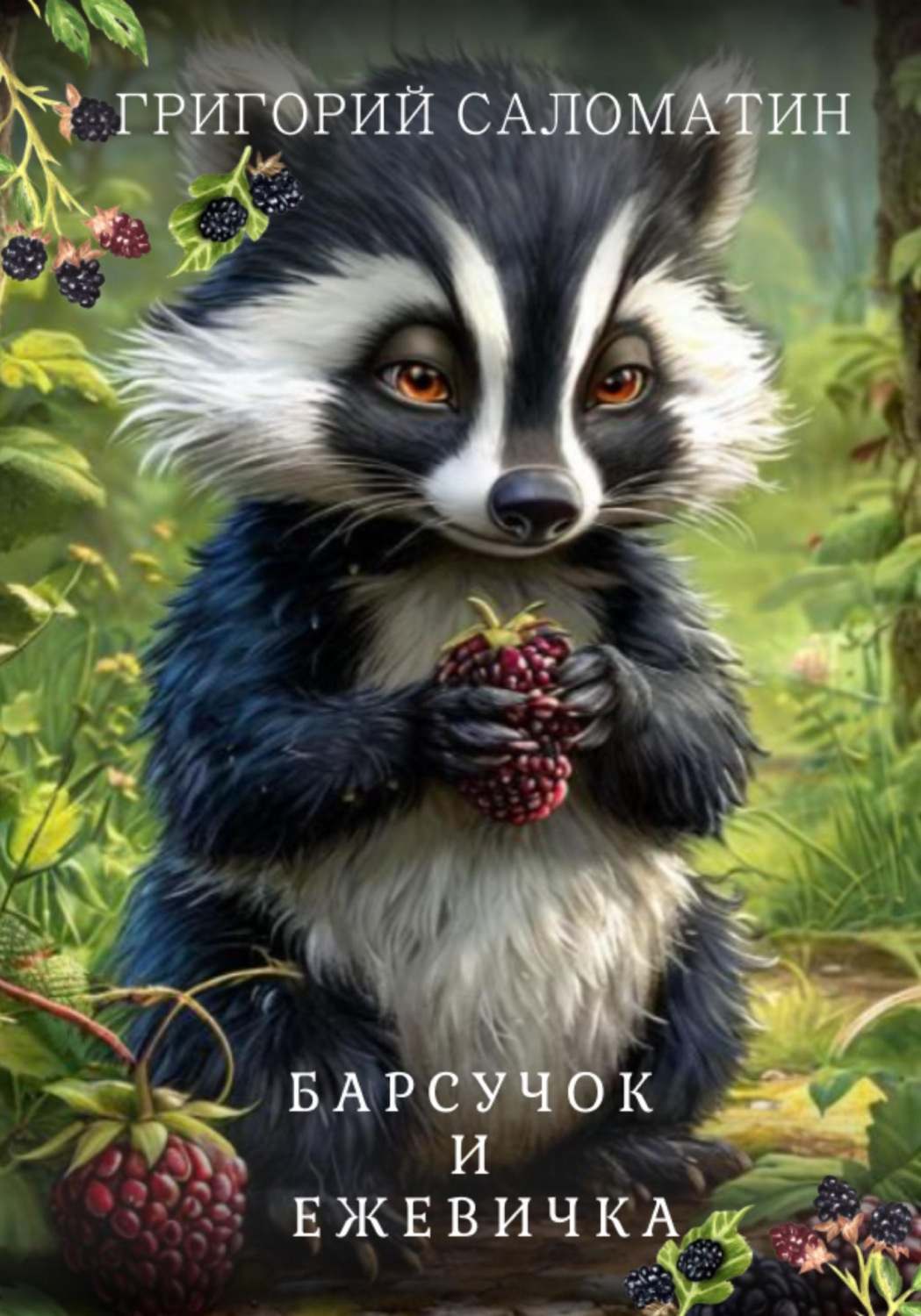 Обложка книги «Барсук и Ежевичка»