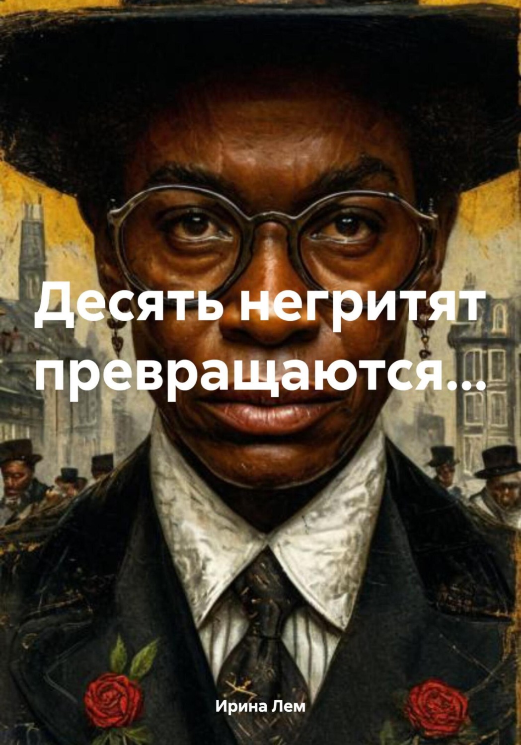 Обложка книги «Десять негритят превращаются…»