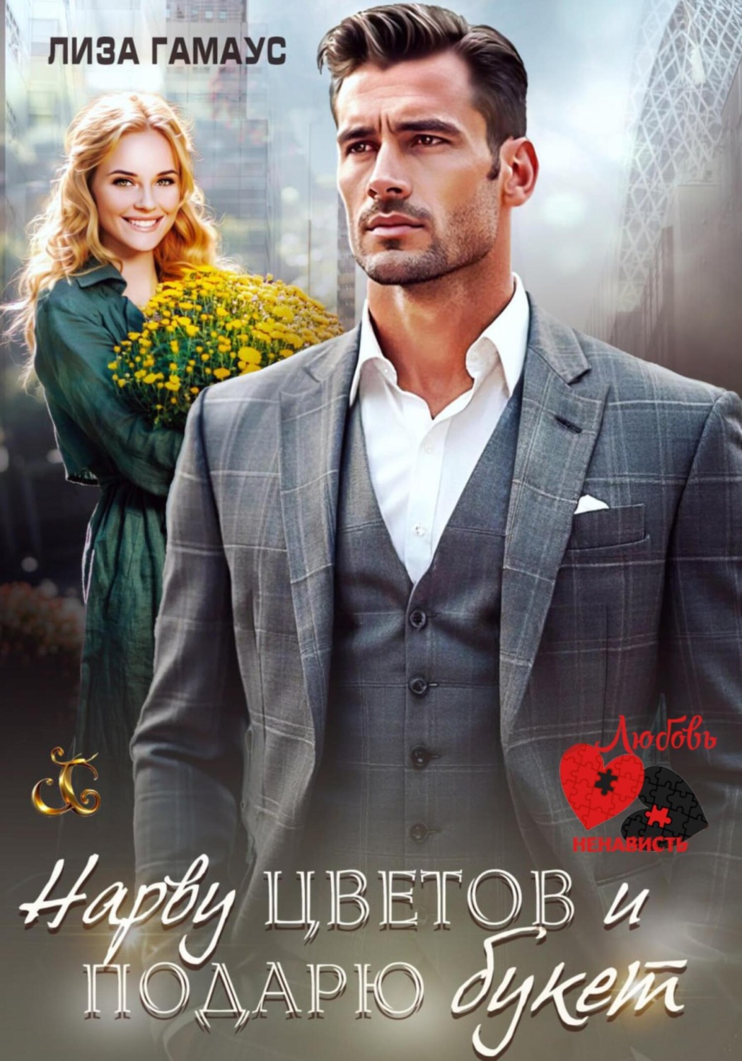 Обложка книги «Нарву цветов и подарю букет»