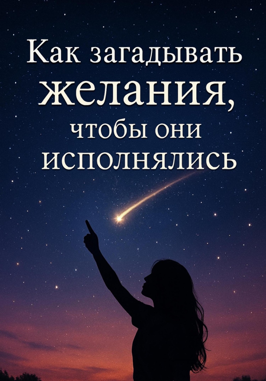 Обложка книги «Как загадывать желания, чтобы они исполнялись»