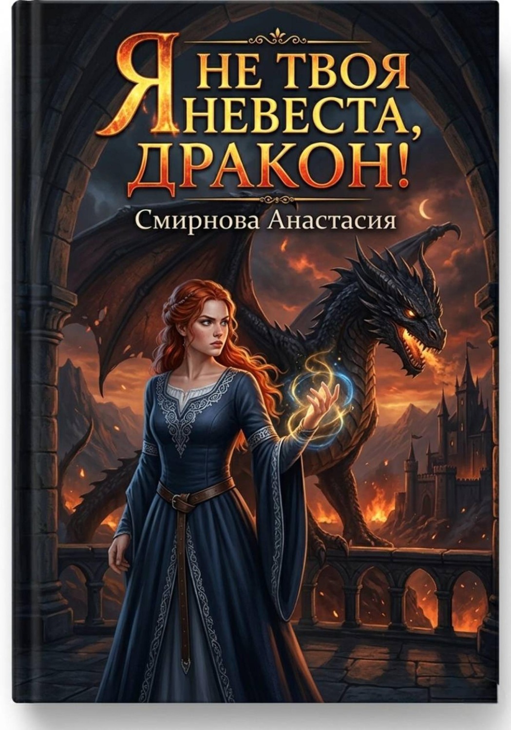Обложка книги «Не твоя невеста, Дракон.»