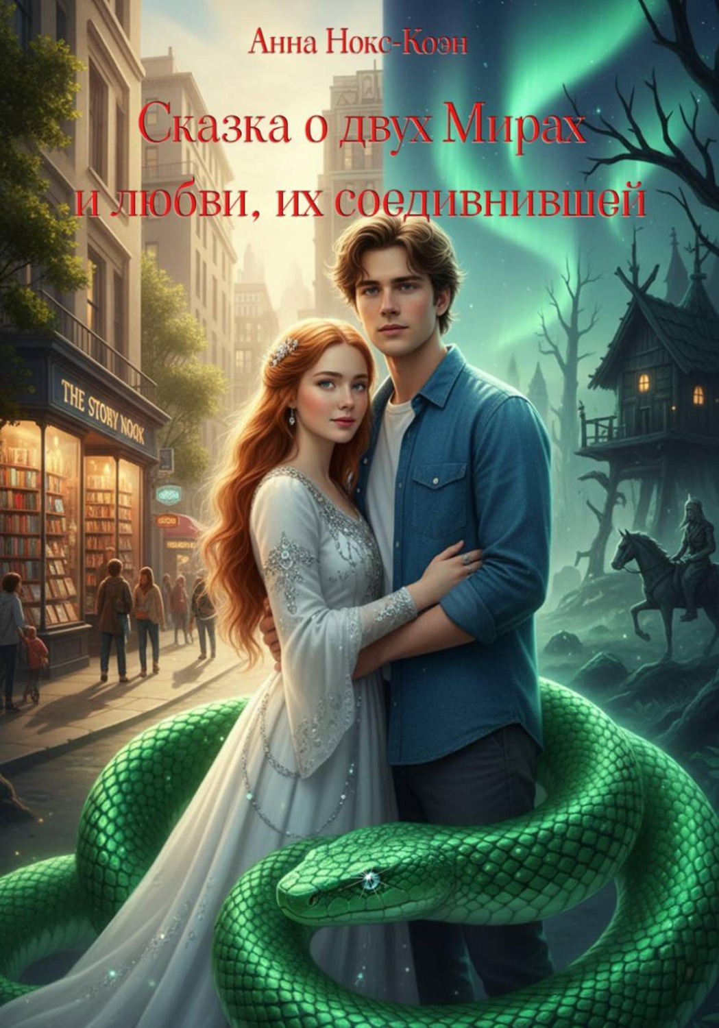 Обложка книги «Сказка о двух Мирах и любви, их соединившей»