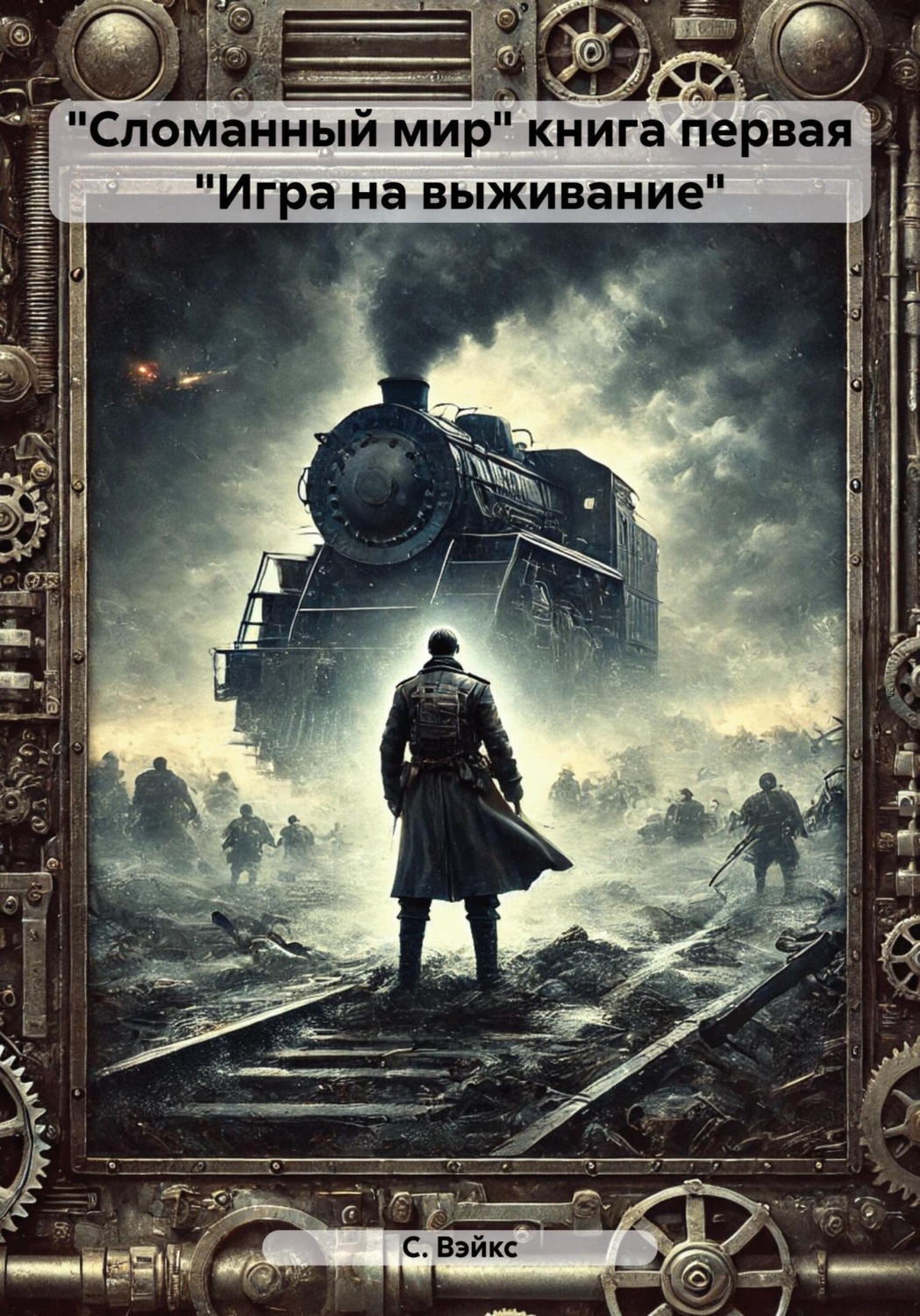 Обложка книги ««Сломанный мир» книга первая «Игра на выживание»»