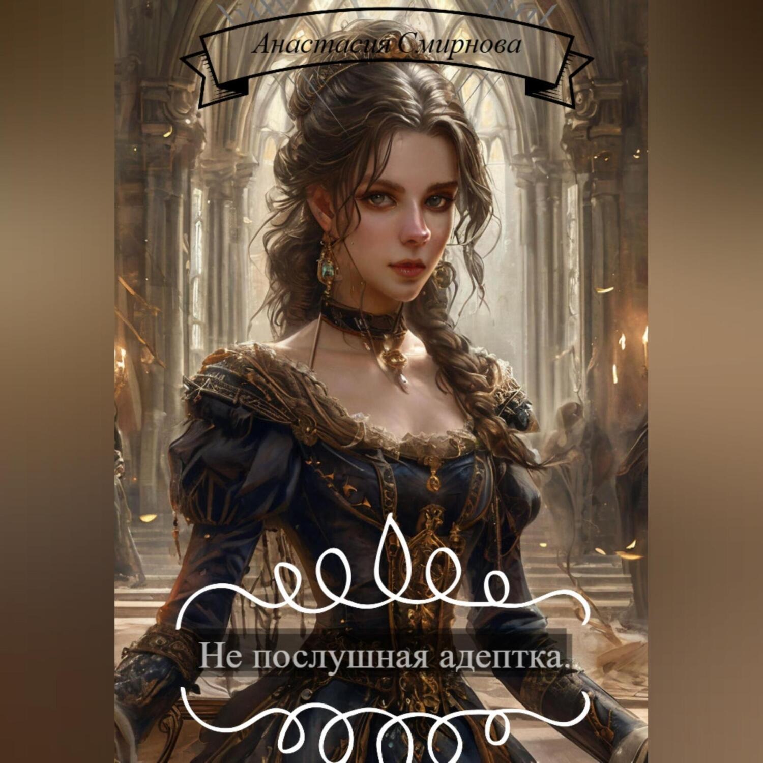 Обложка книги «Не послушная адептка!»