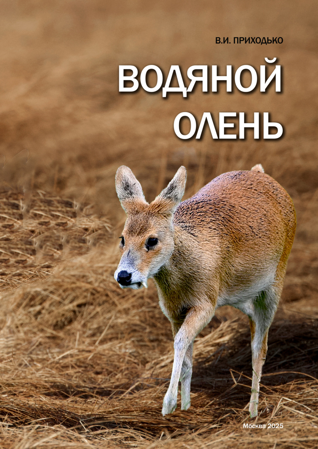 Обложка книги «Водяной олень (Hydropotes inermis)»