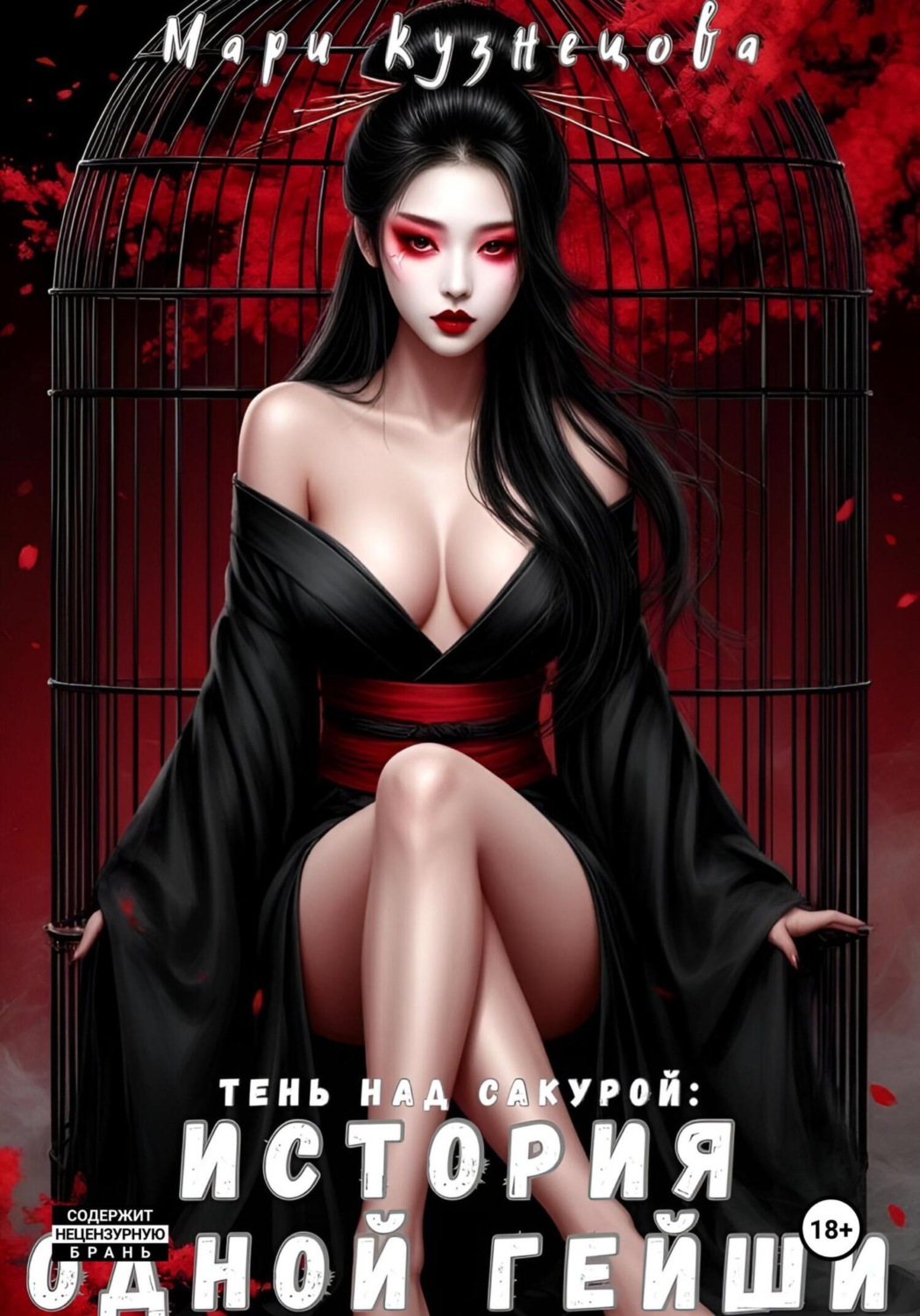 Обложка книги «Тень над Сакурой: история одной гейши»