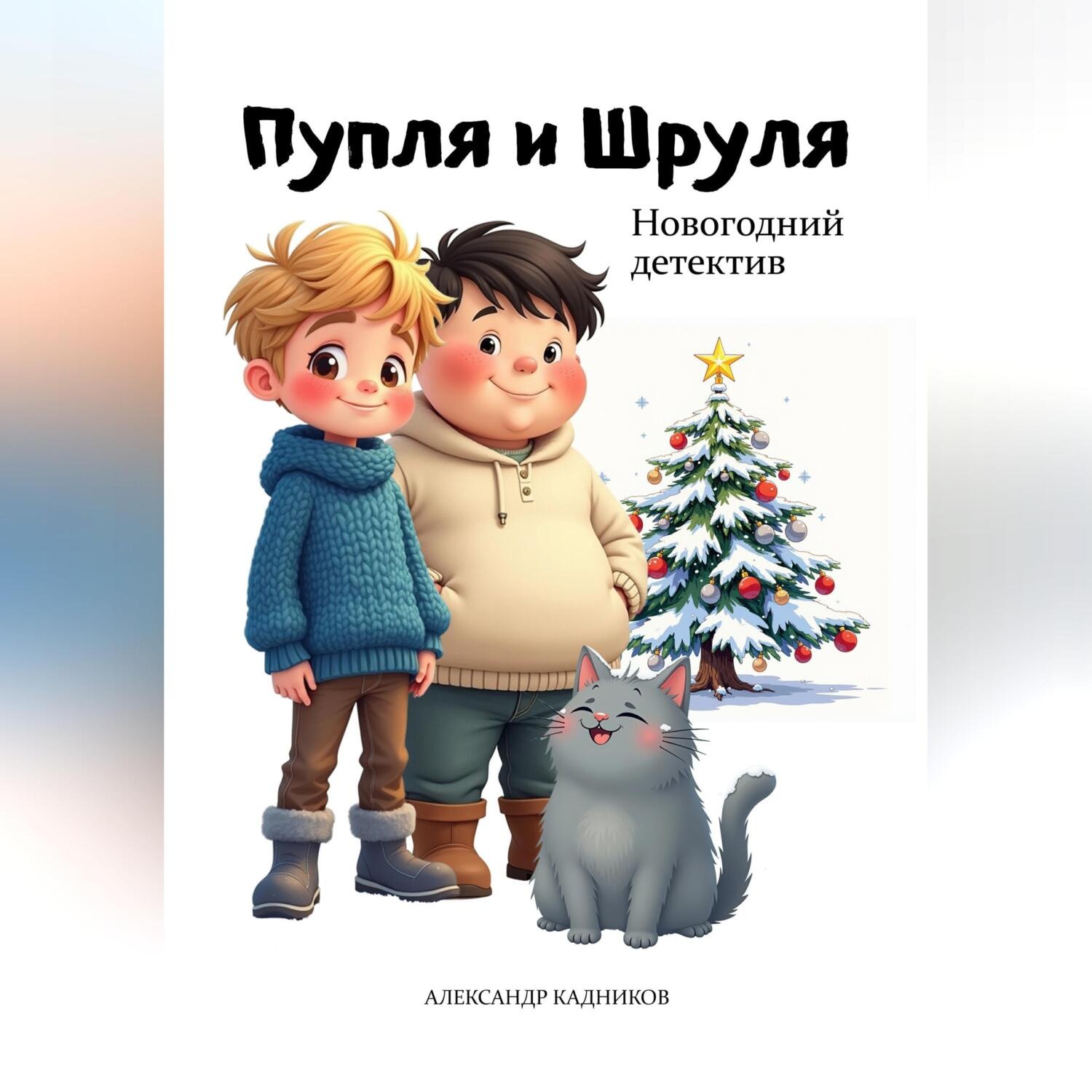 Обложка книги «Пупля и Шруля. Новогодний детектив»