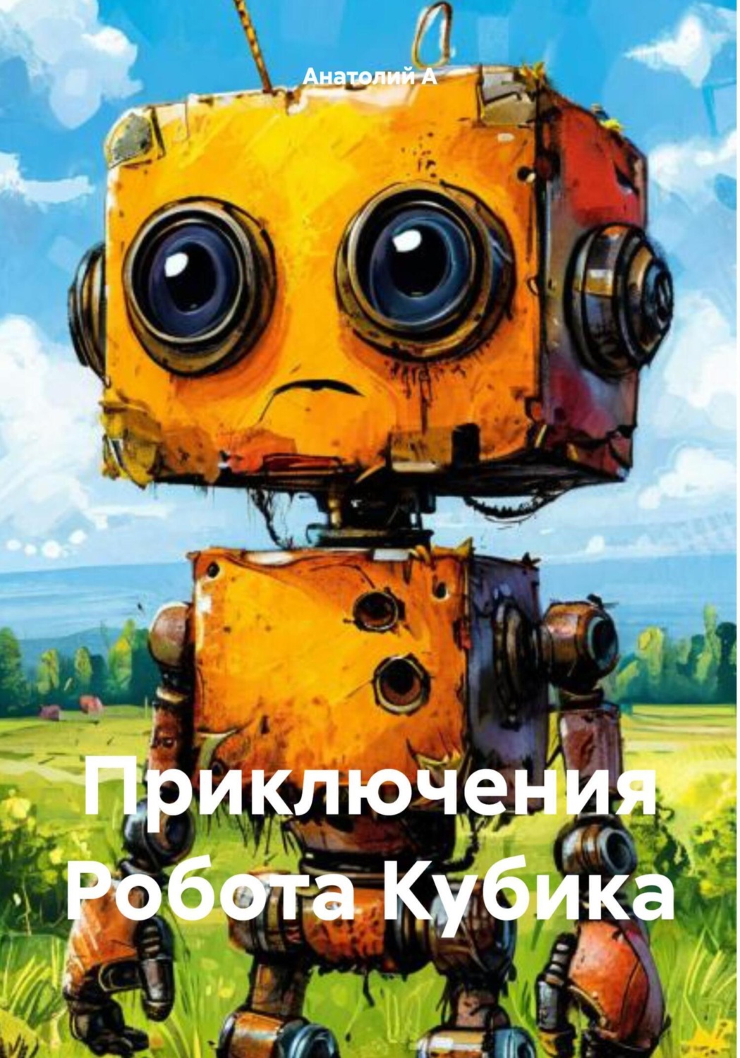 Обложка книги «Приключения Робота Кубика»