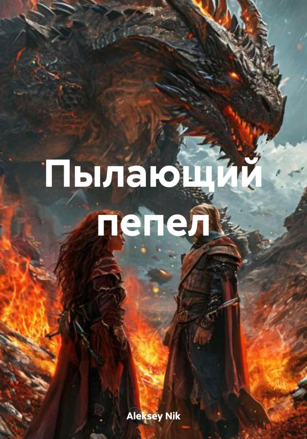 Обложка книги «Пылающий пепел»