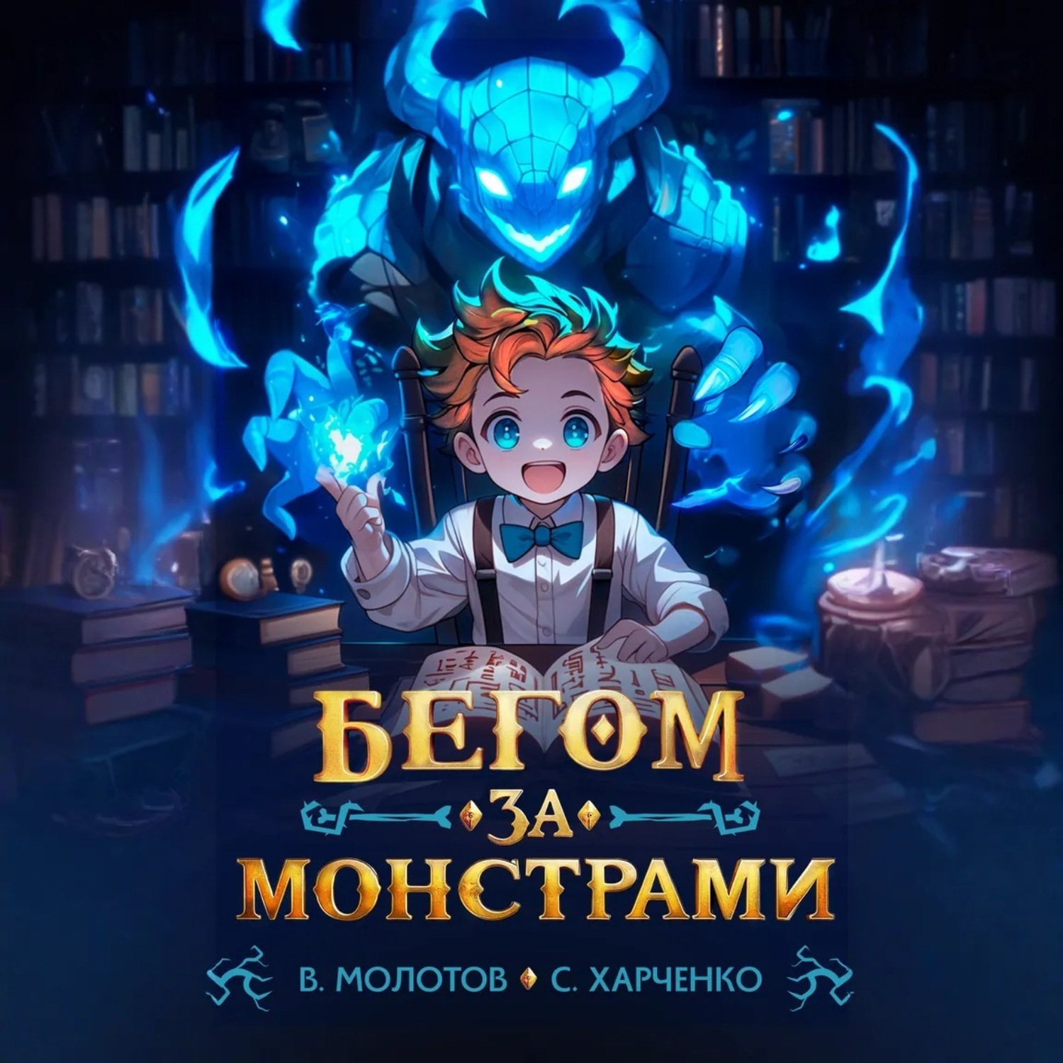 Обложка книги «Бегом за монстрами!»