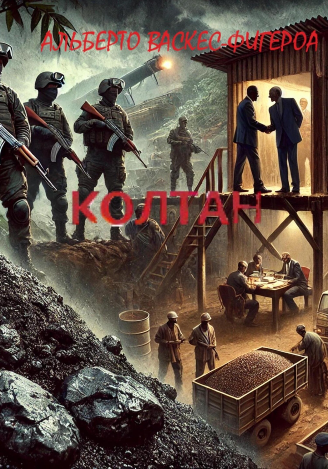 Обложка книги «Колтан»