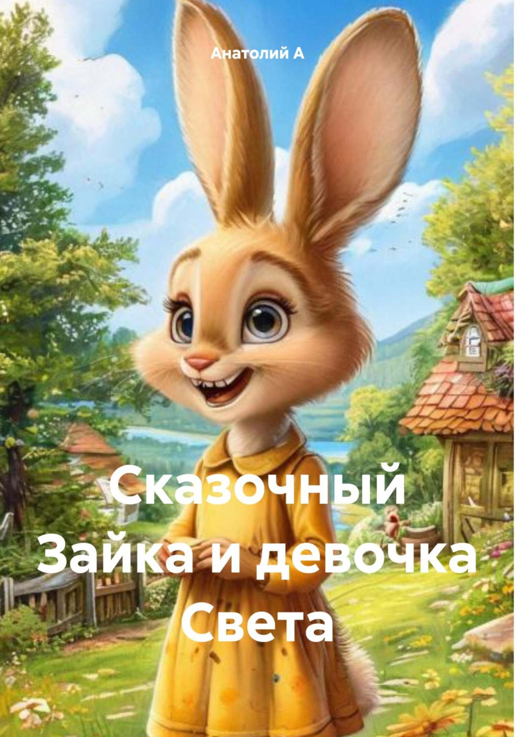 Обложка книги «Сказочный Зайка и девочка Света»