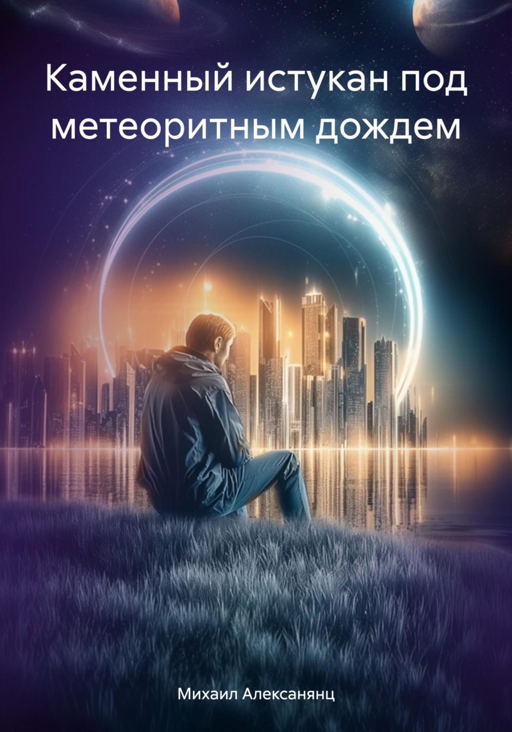 Обложка книги «Каменный истукан под метеоритным дождем»