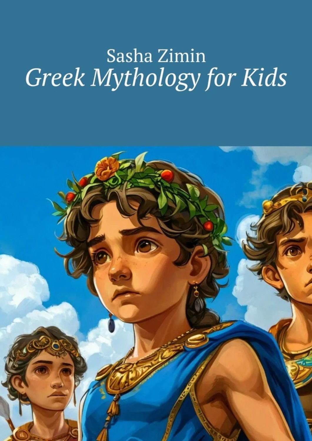 Обложка книги «Greek Mythology for Kids»