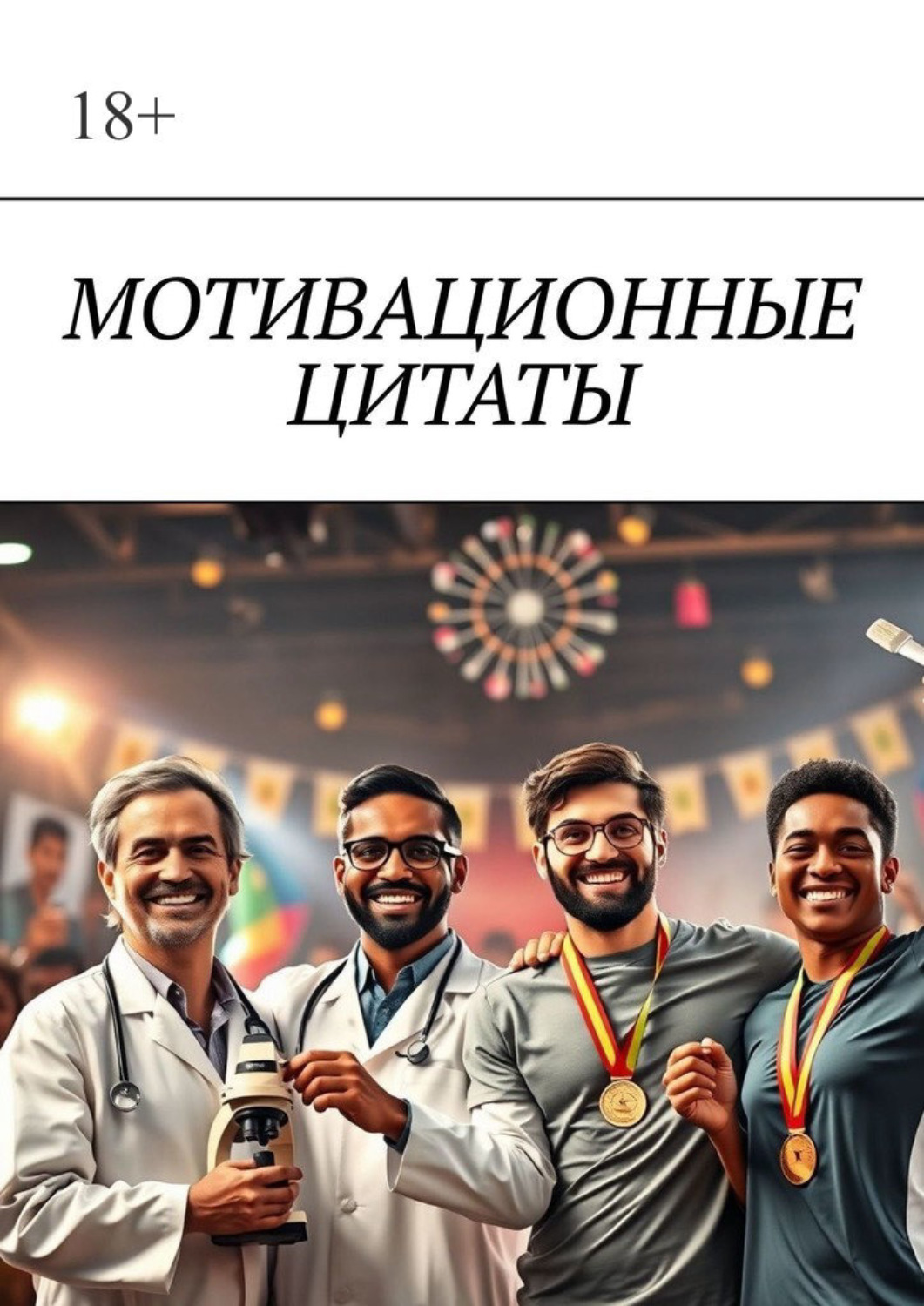Обложка книги «Мотивационные цитаты»