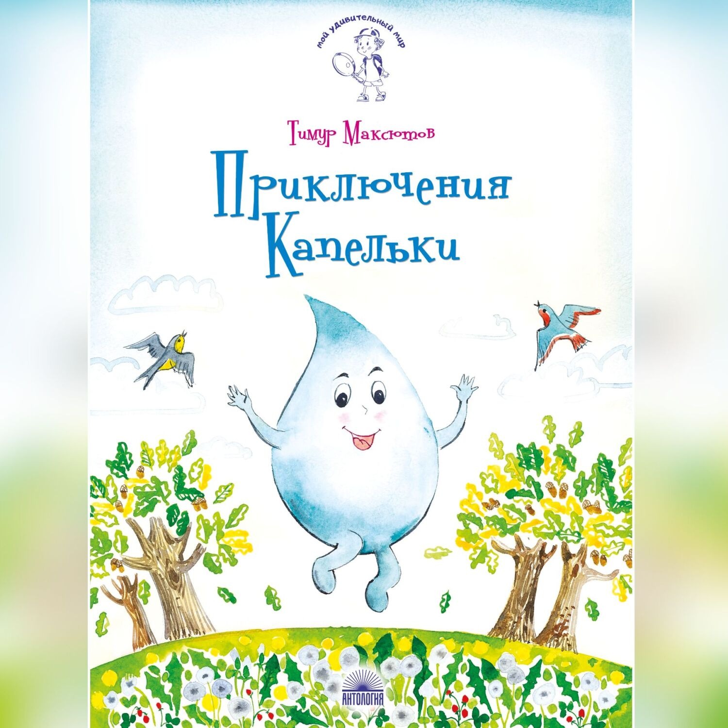 Обложка книги «Приключения Капельки»