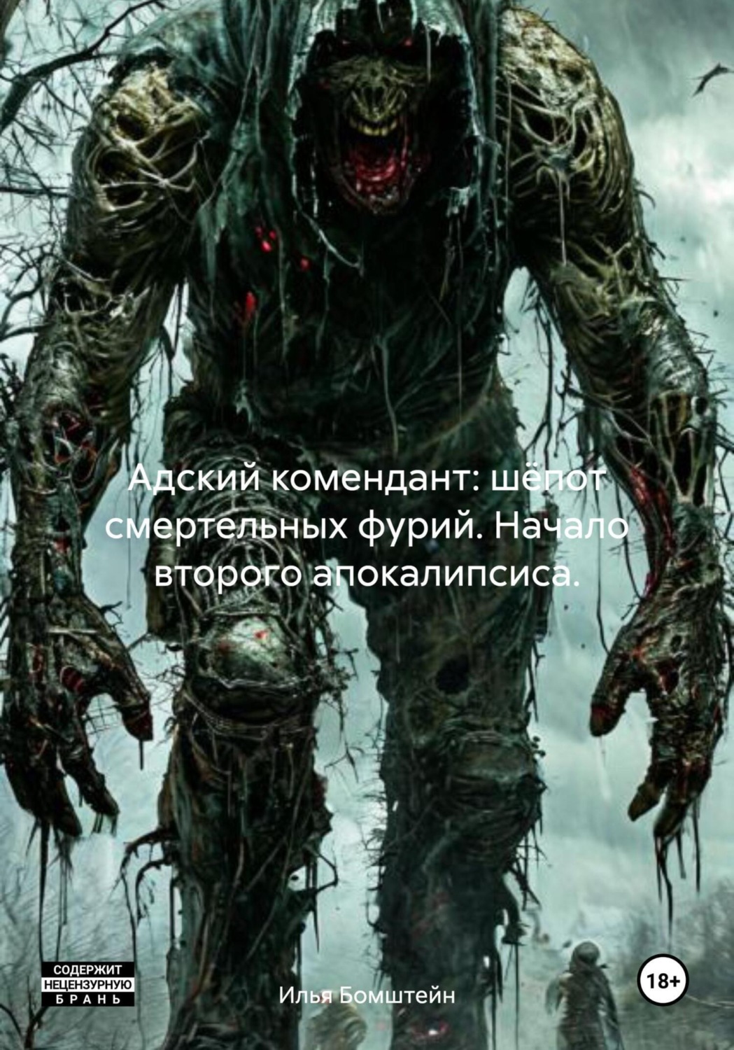 Обложка книги «Адский комендант: шёпот смертельных фурий. Начало второго апокалипсиса.»
