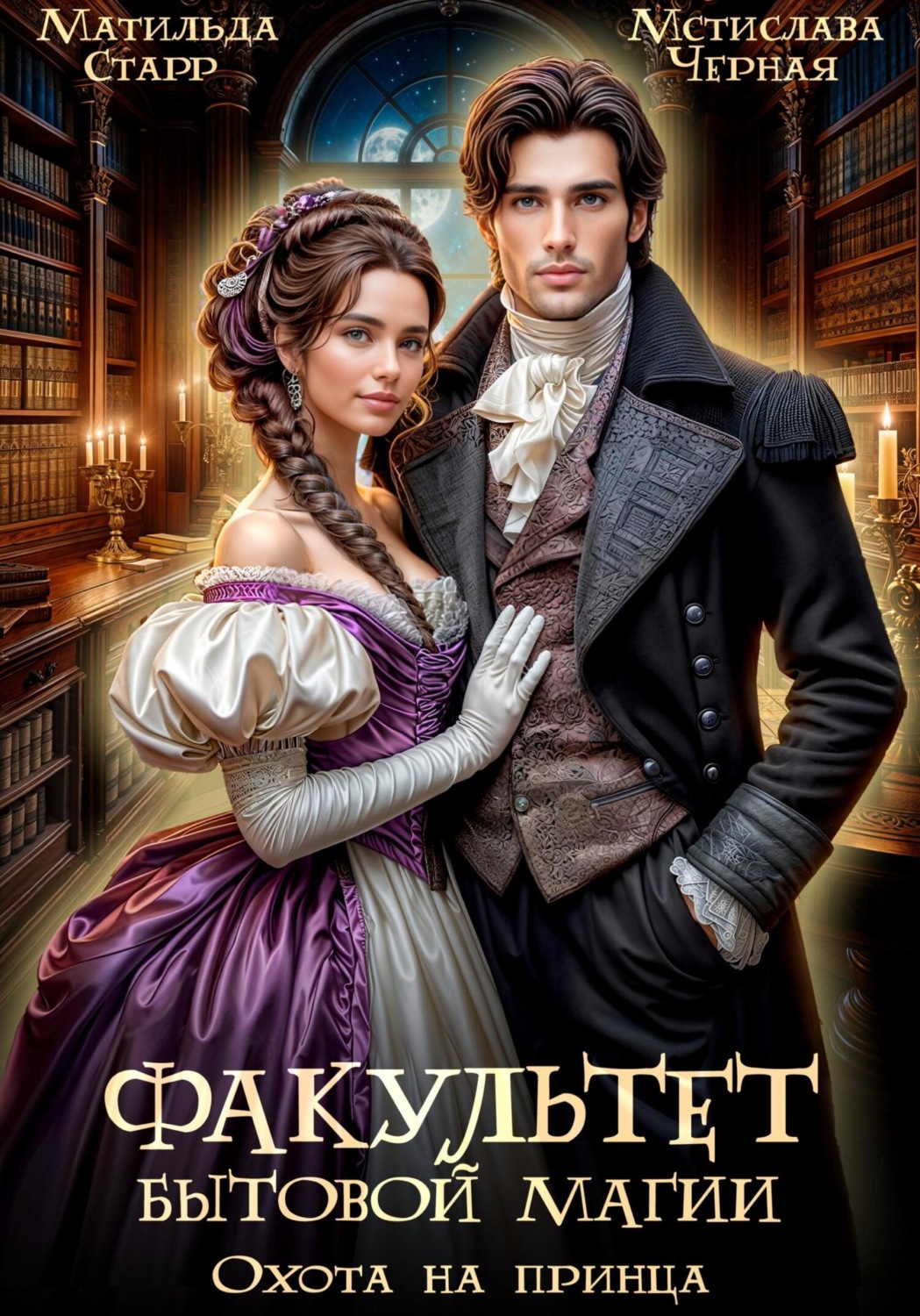Обложка книги «Факультет бытовой магии. Охота на принца»