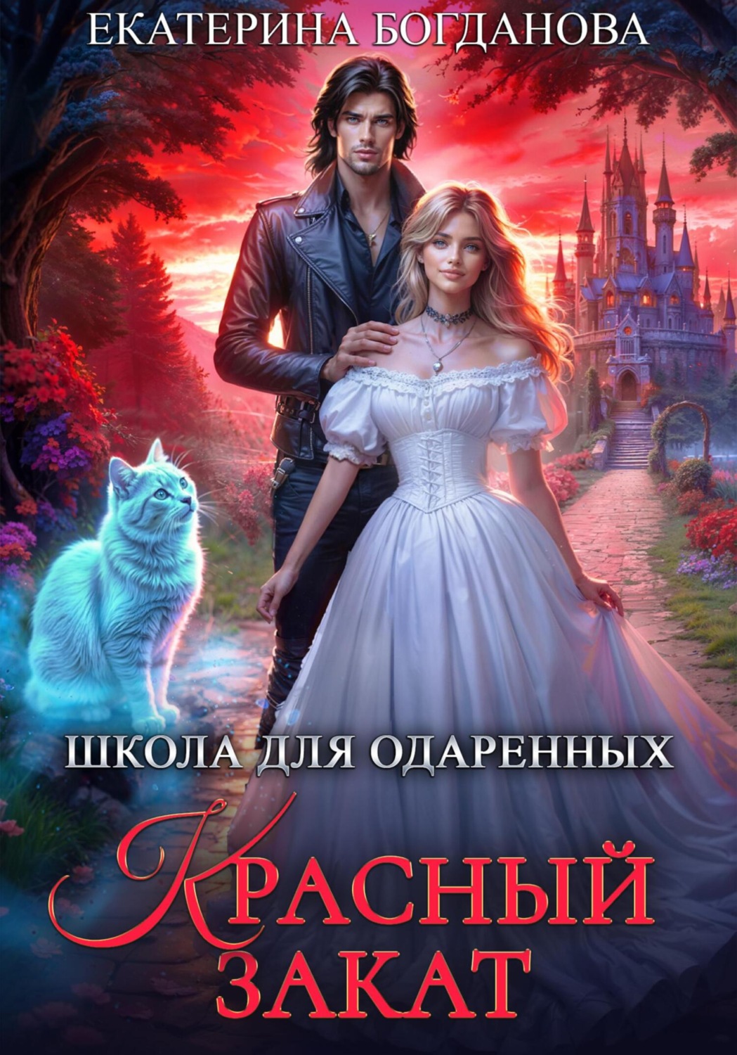 Обложка книги «Школа для одарённых «Красный закат»»